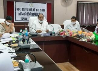 अवैध प्लाटिंग करने वालों के विरूद्ध हो कड़ी कार्रवाई-राजस्व मंत्री अग्रवाल msmd-15-12