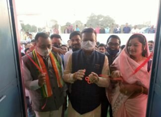 संसदीय सचिव ने किया साढ़े 9 लाख के विकास कार्यों का किया लोकार्पण