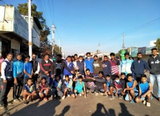 राज्य स्तरीय हैंडबॉल प्रतियोगिता में महासमुंद बालक वर्ग को मिला गोल्ड मेडल msmd-22-12