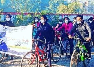 साइक्लोथोन 31 दिसम्बर तक रहेगा जारी ,इसमें कुल 12,69,695 लोगों ने लिया हिस्सा