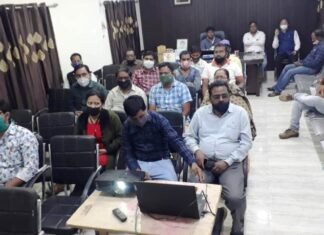 पालिका में कोविड-19 एप्रोलेट विहेवियर विषय पर ऑनलाइन दिया गया प्रशिक्षण पालिका में कोविड-19 एप्रोलेट विहेवियर विषय पर ऑनलाइन दिया गया प्रशिक्षण