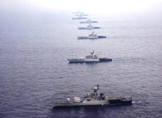 चार दिनों तक समुद्र में पूर्वी बेड़े के 22 जहाजों ने किया युद्धाभ्यास की तैयारी