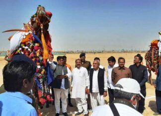 मरु महोत्सव में रेगिस्तान के जहाज ऊँटों की भागीदारी से जुड़ी स्पर्धाओं के नाम रहा मरु महोत्सव में रेगिस्तान के जहाज ऊँटों की भागीदारी से जुड़ी स्पर्धाओं के नाम रहा