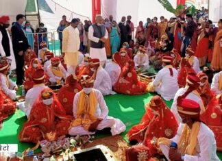 3 हजार 300 जोड़ियां बंधेंगी विवाह बंधन में प्रदेश के 22 जिलों में 27 फरवरी को 3 हजार 300 जोड़ियां बंधेंगी विवाह बंधन में प्रदेश के 22 जिलों में 27 फरवरी को