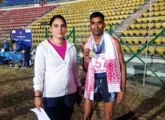 मप्र के खिलाड़ी सुनील डावर को 36 वीं जूनियर नेशनल एथलेटिक्स में मिला गोल्ड मेडल मप्र के खिलाड़ी सुनील डावर ने 36 वीं जूनियर नेशनल एथलेटिक्स में गोल्ड मेडल मिला