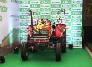भारत का पहला डीजल परिवर्तित सीएनजी ट्रैक्टर किया गया लॉन्च भारत का पहला डीजल परिवर्तित सीएनजी ट्रैक्टर किया गया लॉन्च