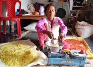 इस बार होली पर विदेशी गुलाल को टक्कर देने की तैयारी में जुटी है ग्रामीण महिलाएं इस बार होली पर विदेशी गुलाल को टक्कर देने की तैयारी में जुटी है ग्रामीण महिलाएं