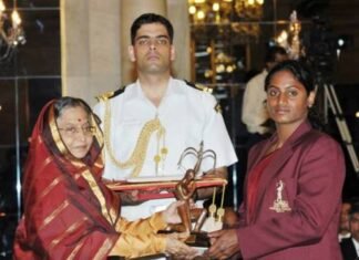 अर्जुन पुरस्कार विजेता वी तेजस्विनी को 2 लाख रुपये दी आर्थिक सहायता खेल मंत्रालय ने अर्जुन पुरस्कार विजेता वी तेजस्विनी को 2 लाख रुपये दी आर्थिक सहायता खेल मंत्रालय ने