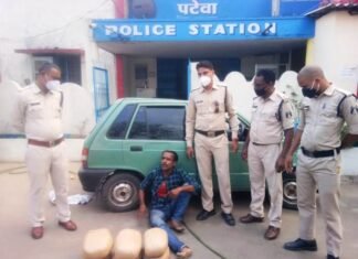 पटेवा में वाहन चेकिंग के दौरान मारुति 800 से 11 KG अवैध मादक पदार्थ गांजा बरामद पटेवा में वाहन चेकिंग के दौरान मारुति 800 से 11 KG अवैध मादक पदार्थ गांजा बरामद