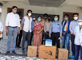 विधायक शर्मा के अनुरोध पर शारदा एनर्जी ने दिए जीवन रक्षक उपकरण विधायक शर्मा के अनुरोध पर शारदा एनर्जी ने दिए जीवन रक्षक उपकरण