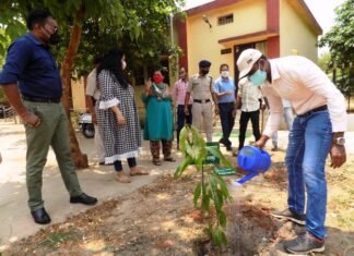 अपने लिए ना सही अपनी आने वाली पीढ़ी के लिए सैकड़ों पौधे लगाएं-SP ठाकुर अपने लिए ना सही अपनी आने वाली पीढ़ी के लिए सैकड़ों पौधे लगाएं-SP ठाकुर