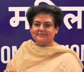 राष्ट्रीय महिला आयोग की अध्यक्ष रेखा शर्मा का कार्यकाल बढ़ा