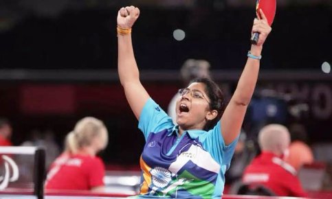 पैरालंपिक में महिला एकल वर्ग 4 TableTennis में भारत ने रचा इतिहास रजत पदक से