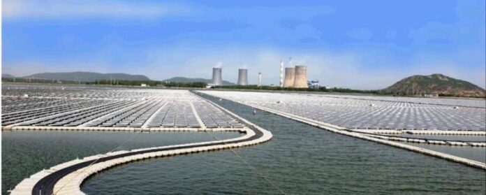 NTPC ने सबसे बड़ी floating solar पीवी परियोजना की शुरूआत की
