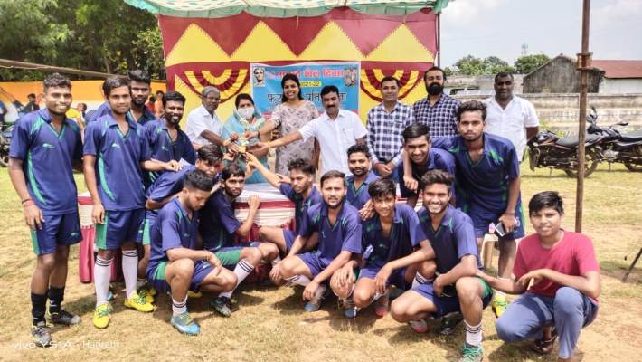 राष्ट्रीय खेल दिवस पर हुआ सद्भावना Football Match का आयोजन