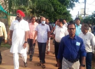 गृह निर्माण मण्डल अध्यक्ष जुनेजा ने जिला में चल रहे कार्यो का किया निरीक्षण गृह निर्माण मण्डल अध्यक्ष जुनेजा ने जिला में चल रहे कार्यो का किया निरीक्षण