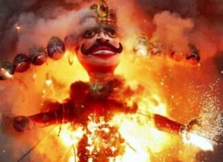 दशहरा उत्सव व् पुतला दहन के संबंध में 19 बिंदुओं के दिशा-निर्देश जारी दशहरा उत्सव व् पुतला दहन के संबंध में 19 बिंदुओं के दिशा-निर्देश जारी