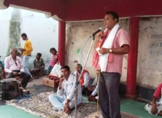 निसदा में किसान चौपाल का आयोजन,महापंचायत आयोजन कर्ताओं का किया स्वागत निसदा में किसान चौपाल का आयोजन,महापंचायत आयोजन कर्ताओं का किया स्वागत