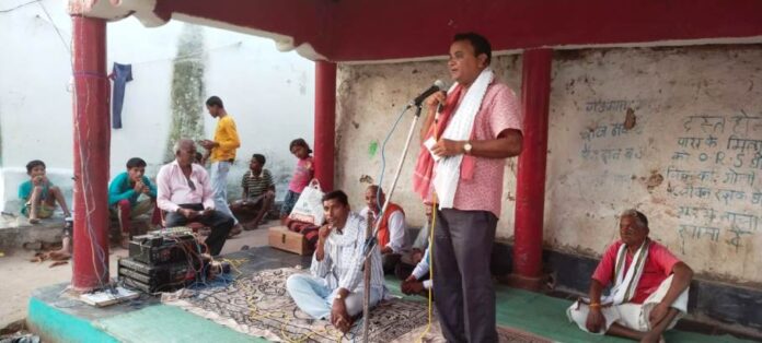 निसदा में किसान चौपाल का आयोजन,महापंचायत आयोजन कर्ताओं का किया स्वागत