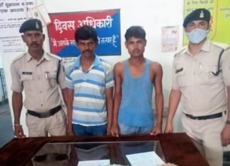 सांई मन्दिर में दान पेटी से चोरी हुए रकम के साथ दो आरोपी पुलिस के गिरफ्त में सांई मन्दिर में दान पेटी से चोरी हुए रकम के साथ दो आरोपी पुलिस के गिरफ्त में