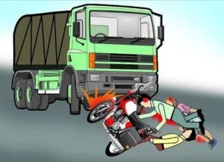 NH-353 में सड़क हादसा,खल्लारी थाना में पदस्थ आरक्षक की मौत