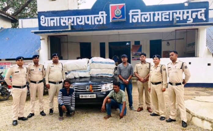 ओडिशा से जांजगीर-चांपा तस्करी हो रही 83 किलो गांजा के साथ दो लोग हुए गिरफ्तार