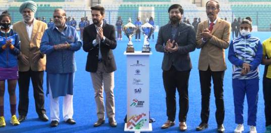 खेलो इंडिया महिला हॉकी लीग (अंडर 21) का उद्घाटन किया खेलमंत्री ठाकुर ने 