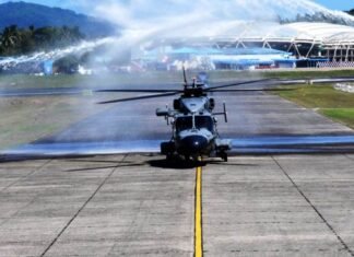 हेलीकॉप्टर एमके III को समुद्री सुरक्षा बढ़ावा देने के लिए किया गया शामिल हेलीकॉप्टर एमके III को समुद्री सुरक्षा बढ़ावा देने के लिए किया गया शामिल