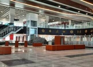 महाराजा बीर बिक्रम हवाई अड्डे के नए एकीकृत टर्मिनल भवन का उद्घाटन किया PM ने महाराजा बीर बिक्रम हवाई अड्डे के नए टर्मिनल भवन का उद्घाटन किया PM ने