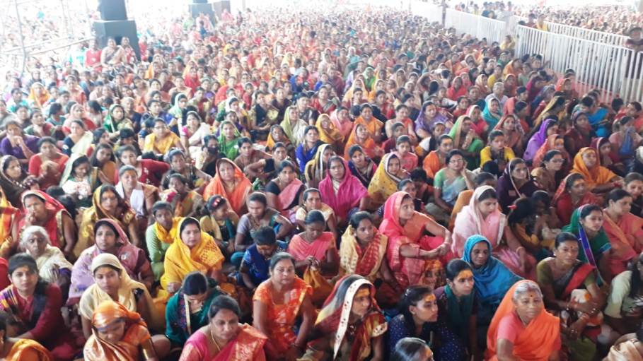 श्रीमद् भागवत ज्ञान यज्ञ सप्ताह में श्री कृष्ण के बाल लीलाओं का विस्तार से वर्णन