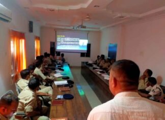 साइबर अपराध के संदर्भ में विवेचकों की कार्यशाला का किया गया आयोजन साइबर अपराध के संदर्भ में विवेचकों की कार्यशाला का किया गया आयोजन