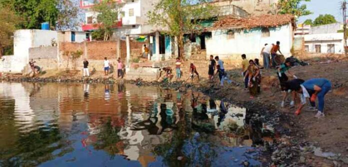 तालाबों को स्वच्छ एवं प्रदूषण मुक्त करने का पांच दिवसीय अभियान का हुआ समापन