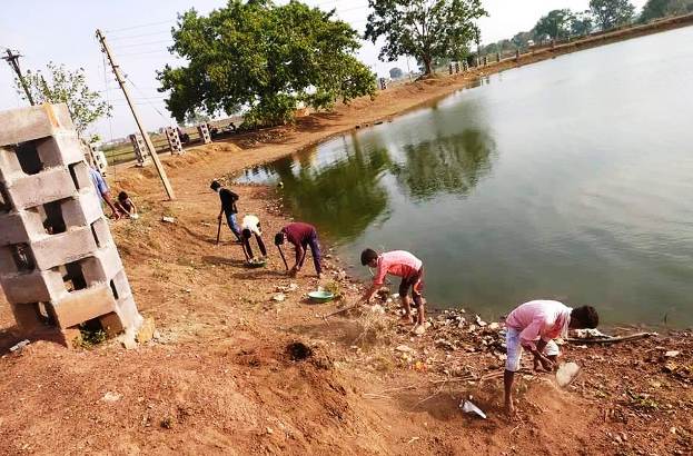 नगर के तालाब सफाई अभियान का शुभारम्भ 8 जून से