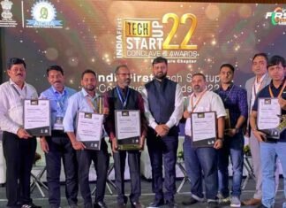 इंडिया फर्स्ट टेक स्टार्टअप कॉनक्लेव में CG को 4 केटेगरी में बेस्ट स्टार्टअप का अवार्ड इंडिया फर्स्ट टेक स्टार्टअप कॉनक्लेव में CG को 4 केटेगरी में बेस्ट स्टार्टअप का अवार्ड