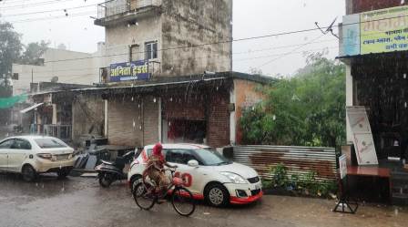 36गढ़ के कई ज़िलों अगले 24 घंटो के दौरान भारी बारिश होने की सम्भावना