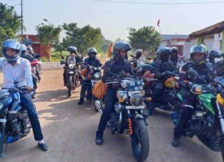 फिट इंडिया फ्रीडम राइडर बाइक रैली का किया गया गर्मजोशी से स्वागत फिट इंडिया फ्रीडम राइडर बाइक रैली का किया गया गर्मजोशी से स्वागत