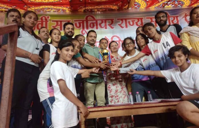 फाइनल मैच बालिका वर्ग में भिलाई कॉर्पोरेशन व बालक वर्ग महासंमुन्द जिला बने विजेता