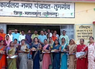 मितानिन दिवस पर तुमगांव में सम्मानित हुई मितानिनें मितानिन दिवस पर तुमगांव में सम्मानित हुई मितानिनें