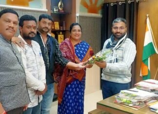 शहर विकास की मांगों को लेकर नपाध्यक्ष व पार्षदों ने की कलेक्टर से मुलाकात शहर विकास की मांगों को लेकर नपाध्यक्ष व पार्षदों ने की कलेक्टर से मुलाकात