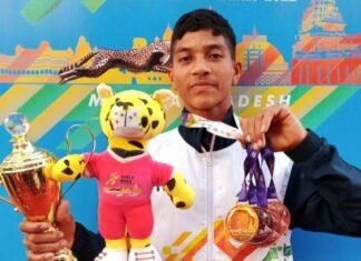 मलखंब खिलाड़ियों ने ‘खेलो इंडिया यूथ गेम्स 2022’ में स्वर्ण, रजत व जीता कांस्य पदक मलखंब खिलाड़ियों ने ‘खेलो इंडिया यूथ गेम्स में स्वर्ण, रजत व जीता कांस्य पदक