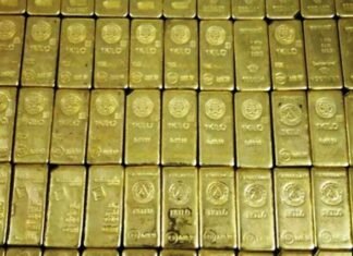 24.4 किलो सोना जप्त किया राजस्व खुफिया निदेशालय की टीम ने राजस्व खुफिया निदेशालय