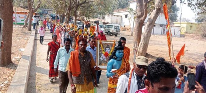 सक्ताहा गाडा समाज खल्लारी परिक्षेत्र ने मनाया महाशिवरात्रि पर्व धूमधाम से