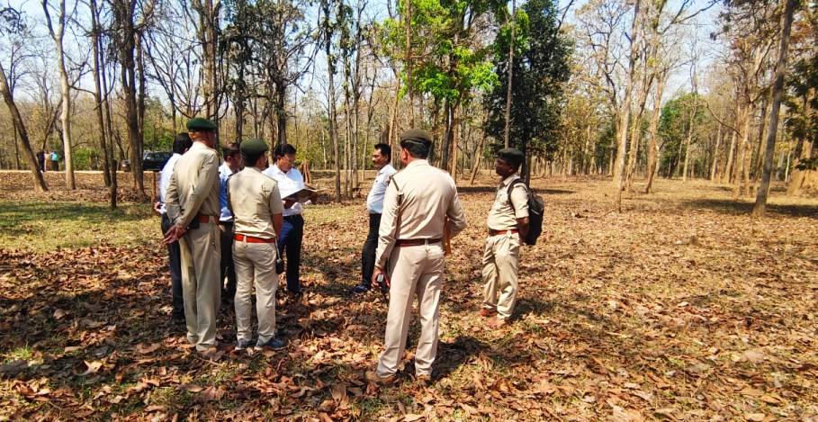 बलौदाबाजार वनमंडल का आकस्मिक निरीक्षण किया प्रधान मुख्य वन संरक्षक ने