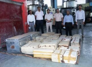 396.5 करोड़ रुपये मूल्य के 147 किलोग्राम अवैध नशीले पदार्थ नष्ट 396.5 करोड़ रुपये मूल्य के 147 किलोग्राम अवैध नशीले पदार्थ नष्ट
