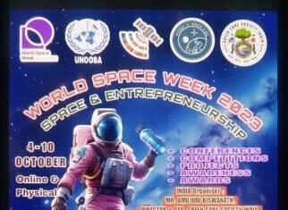भारत में विश्व अंतरिक्ष सप्ताह 2023 निःशुल्क आयोजन के लिए विश्वनाथ को USA से मिला स्वीकृति भारत में विश्व अंतरिक्ष सप्ताह 2023 निःशुल्क आयोजन