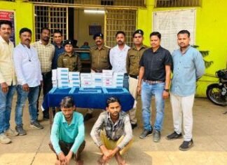 शहर में नशीला टेबलेट बेचने वाले 2 आरोपी को पुलिस ने किया गिरफ्तार शहर में नशीला टेबलेट बेचने वाले 2 आरोपी को पुलिस ने किया गिरफ्तार