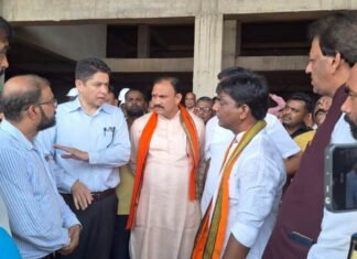 निर्माणाधीन मेडिकल कॉलेज की प्रगति व गुणवत्ता का जायज़ा लिया स्वास्थ्य मंत्री ने निर्माणाधीन मेडिकल कॉलेज की प्रगति व गुणवत्ता का जायज़ा लिया मंत्री ने