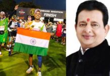 उमेश की ऐतिहासिक उपलब्धि पर विधायक सम्पत अग्रवाल ने दी शुभकामनाए