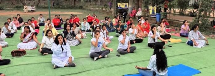 msmd -yog -345 योग विश्व को प्राचीन भारतीय परंपरा का एक अमूल्य उपहार है डॉ एकता लगेह