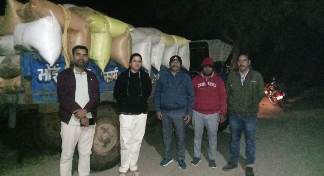 धान खरीदी के पूर्व जिला प्रशासन हुआ सख्त, हजारों कट्टा धान जप्त